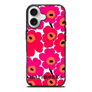 MARIMEKKO UNIKO RED FLOWER iPhone 17 Pro Case Cover
